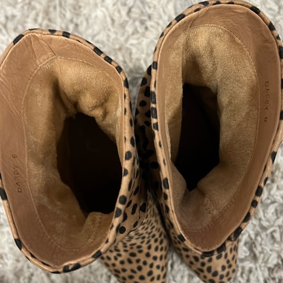 Ccocci Women's Size 6 Darby Tan Brown high Heel Slouchy Ankle Booties Boots - Picture 4 of 4